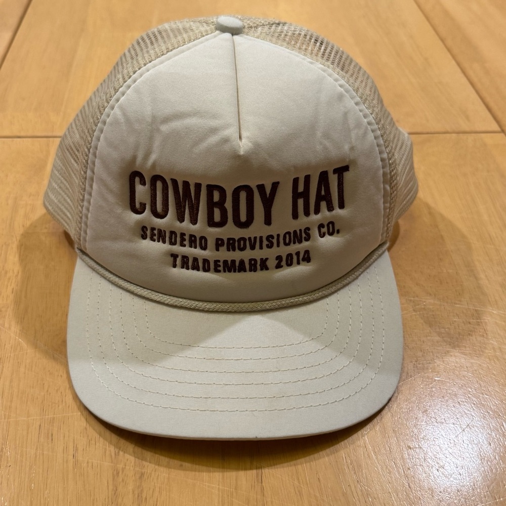 Sendero Provisions Co. Beige Cowboy Hat